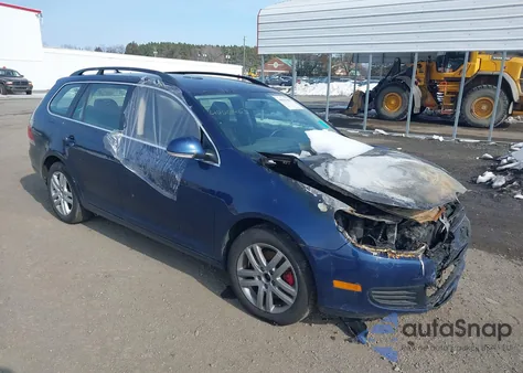 2011 Volkswagen Jetta Sportwagen 2.0L Tdi из США, поврежденный, VIN 3VWML7AJ2BM633024